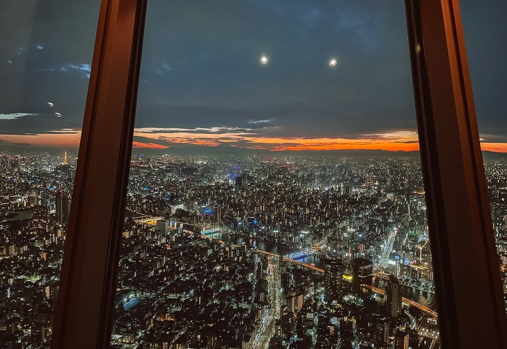 จุดชมวิว Tembo Deck โตเกียวสกายทรี