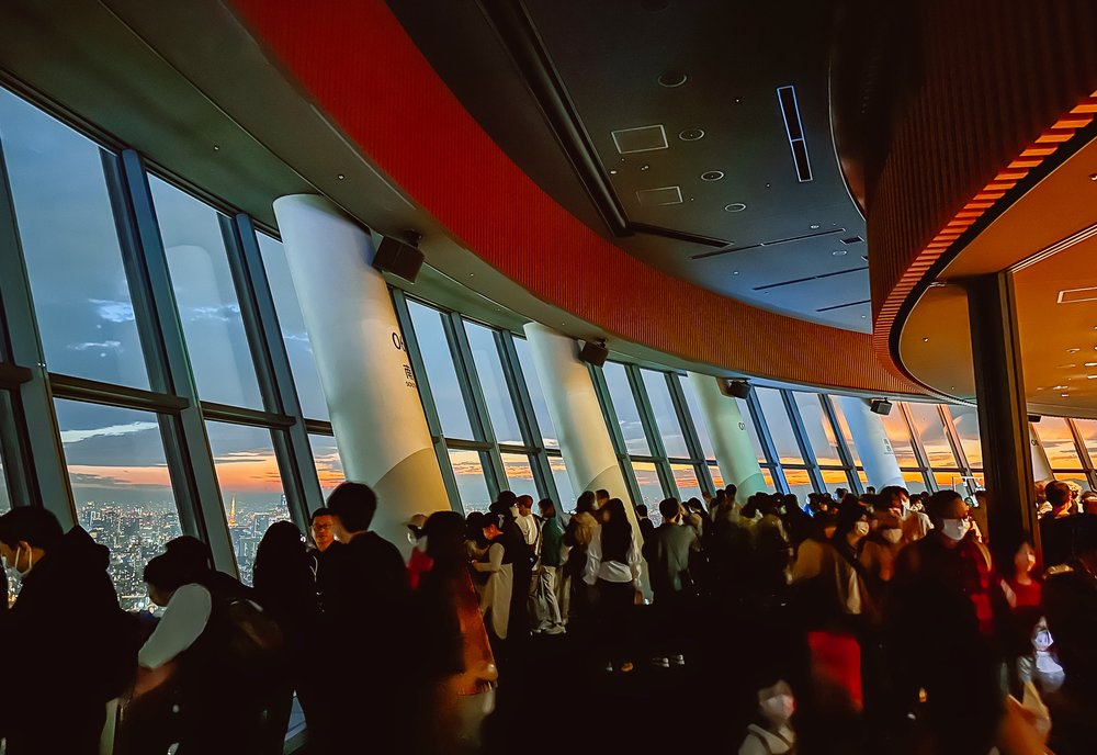 จุดชมวิว Tembo Deck โตเกียวสกายทรี