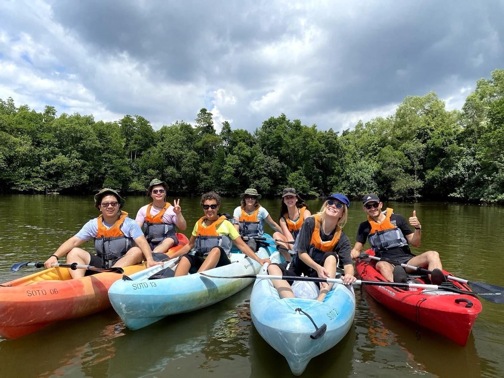 พายเรือคายัค ที่เกาะอูบิน Pulau Ubin