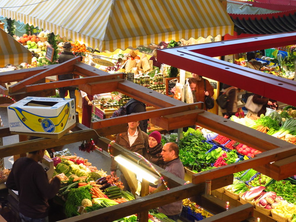 德國法蘭克福景點法蘭克福室內小市場