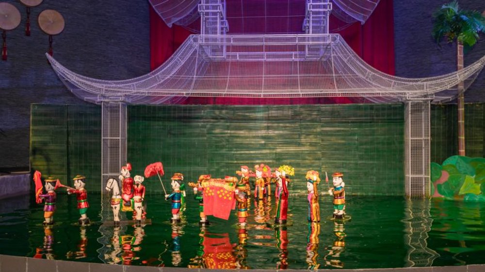 富國島活動體驗富國島劇院 水上木偶表演