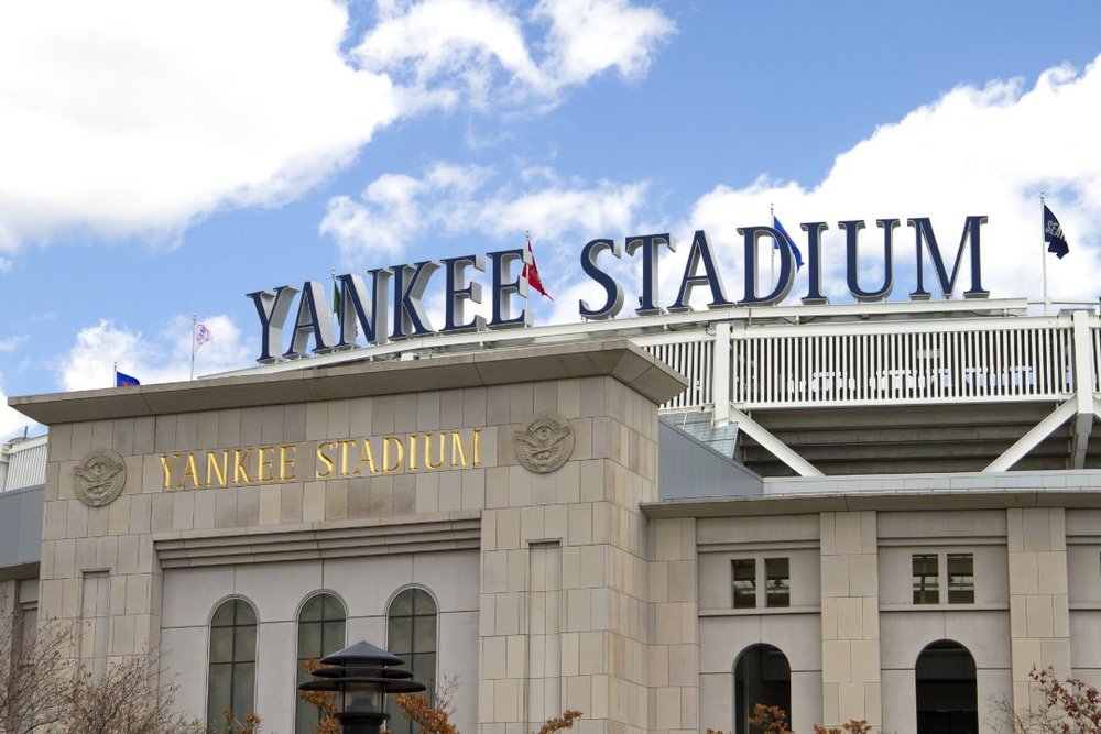 ヤンキー・スタジアム 正面からみた様子