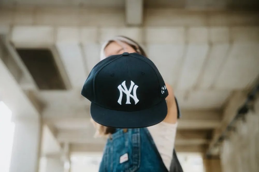 Klookロゴ入り　ニューヨークヤンキース　公式帽子