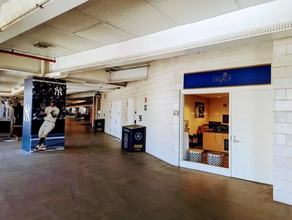 ヤンキー・スタジアム内の様子