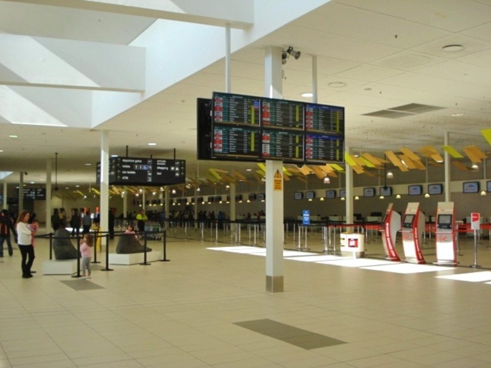 ゴールドコースト 空港内の様子