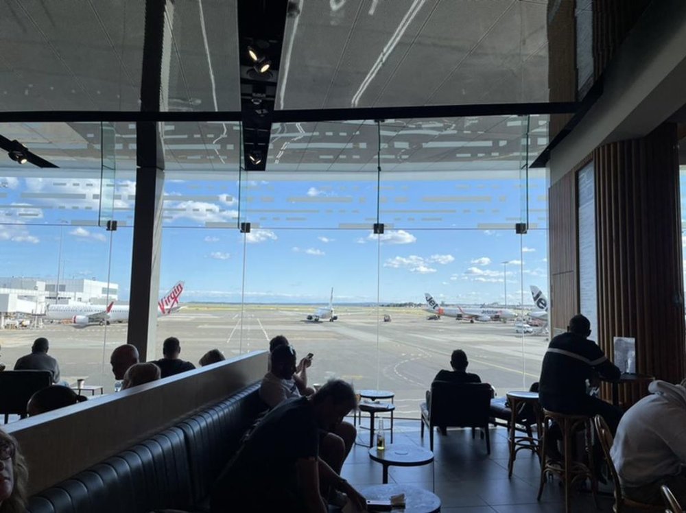 ゴールドコースト空港 レストラン