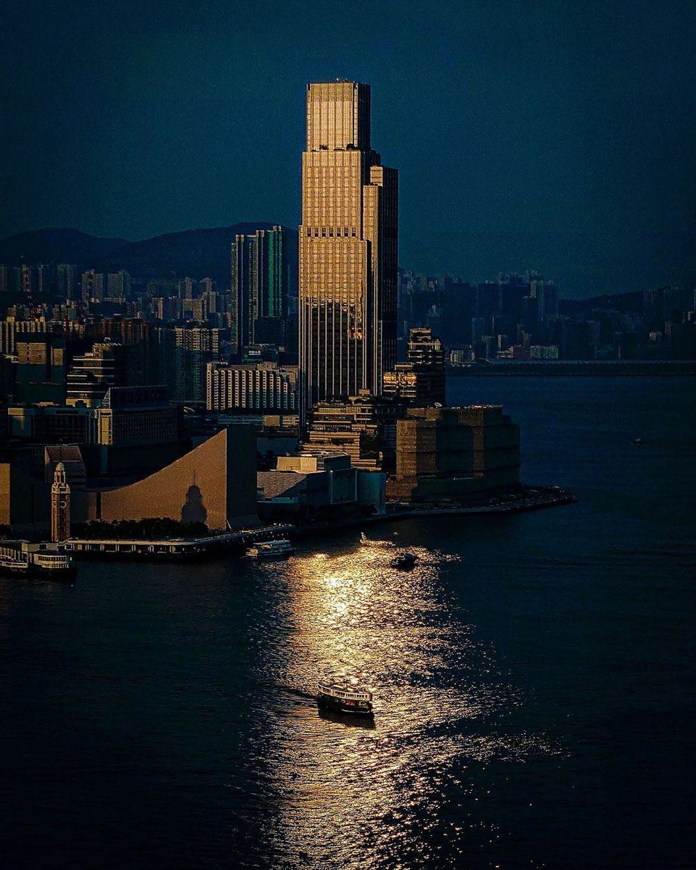 Victoria Dockside at sunset