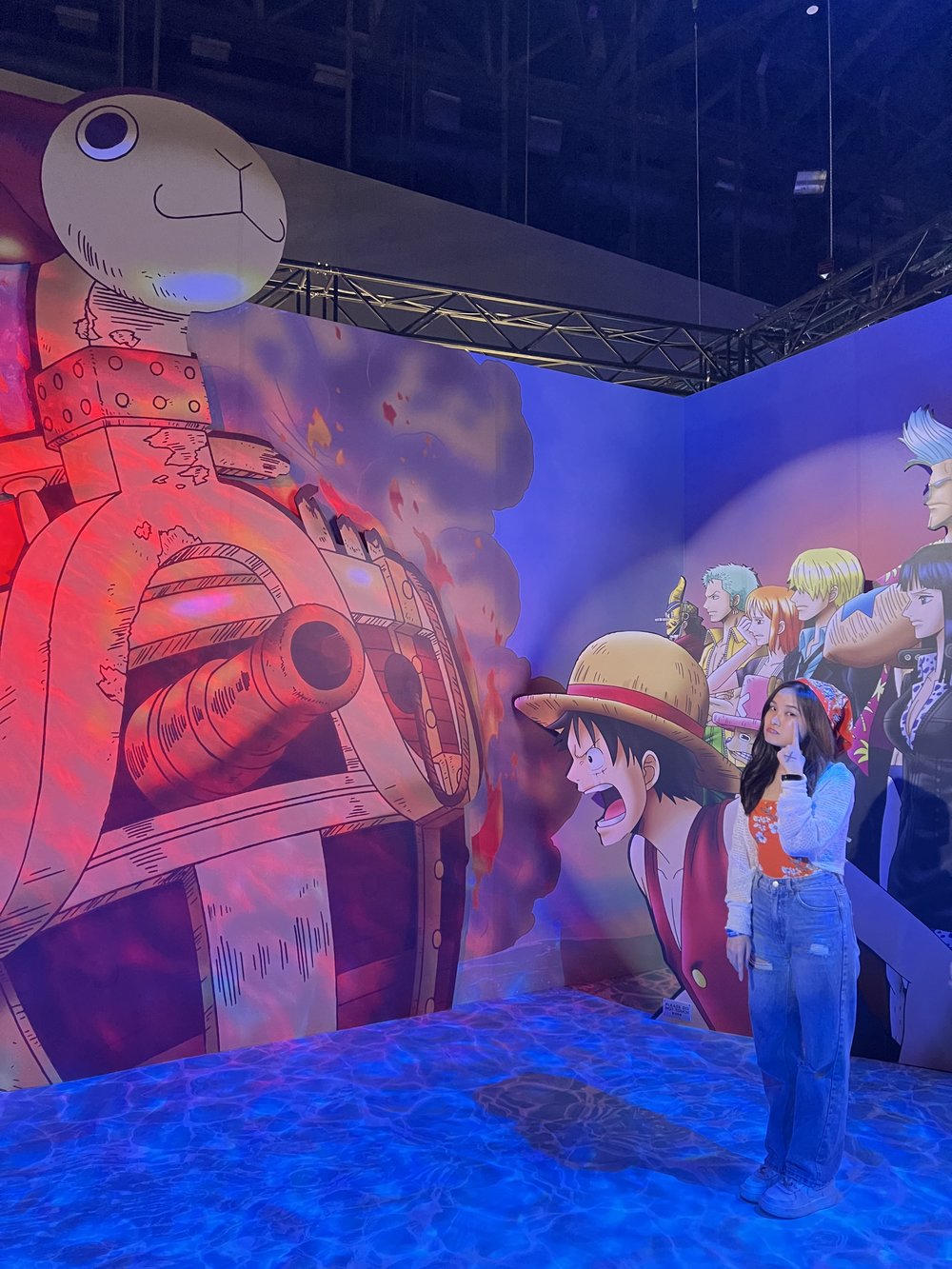 Going Merry at One Piece Exhibition in Genting Highlands, Malaysia