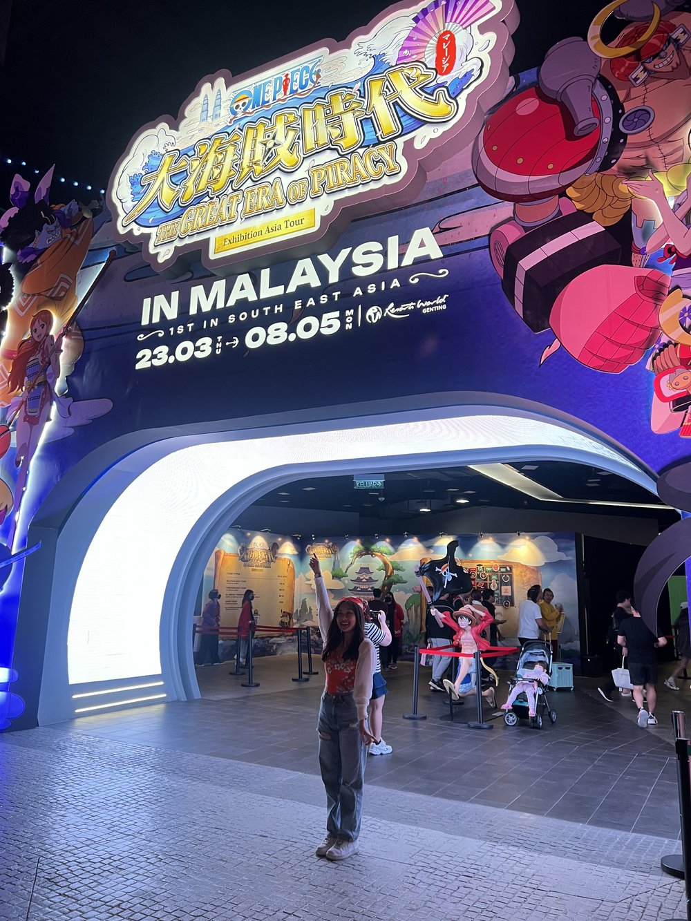 How to get to the One Piece Exhibition in Genting Highlands?
