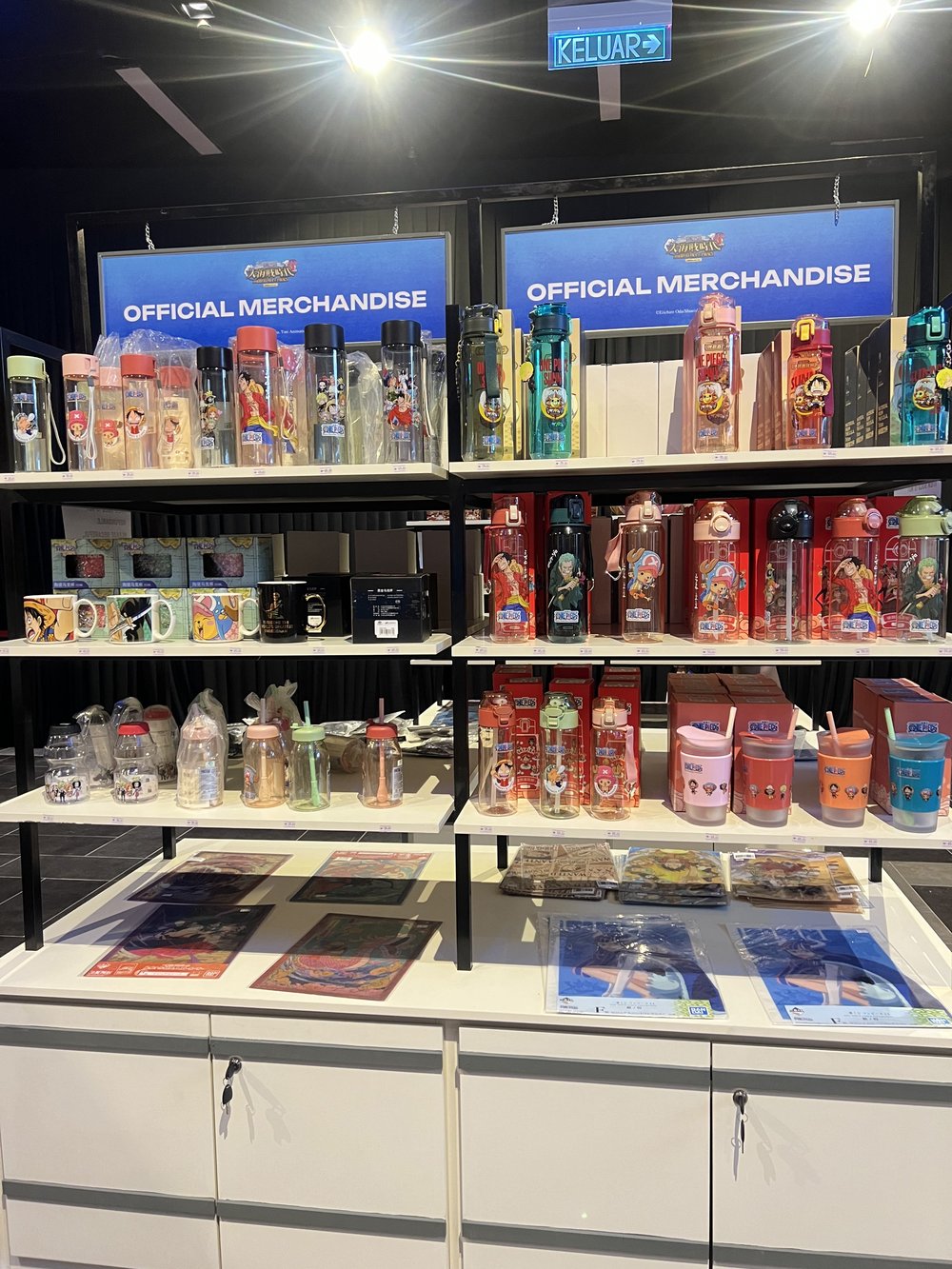 Official One Piece merchandise store at Genting Highlands, Malaysia