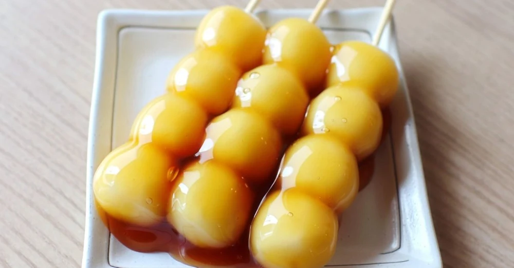 Bánh Bột Gạo Dẻo - Dango