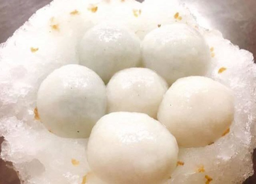 raohe night market Yu Pin Yuan Iced and Hot Tangyuan