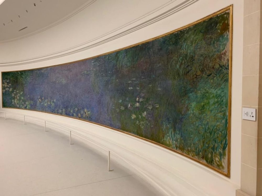 オランジュリー美術館 大型の睡蓮作品