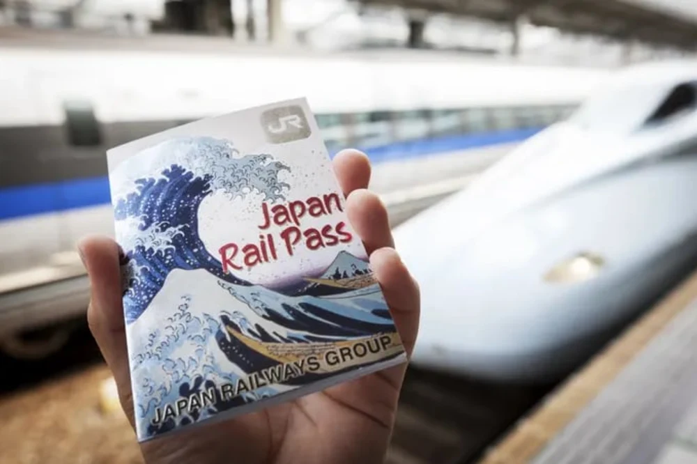 รถไฟฟ้า Japan rail pass