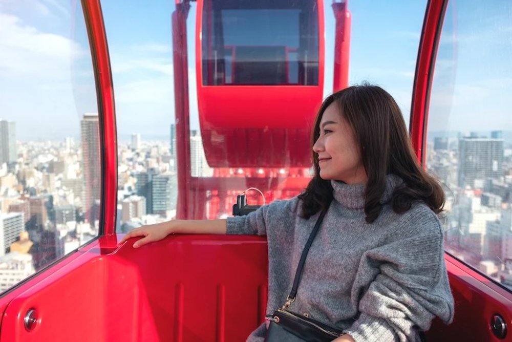 大阪地鐵巴士乘車券一日券HEP FIVE摩天輪