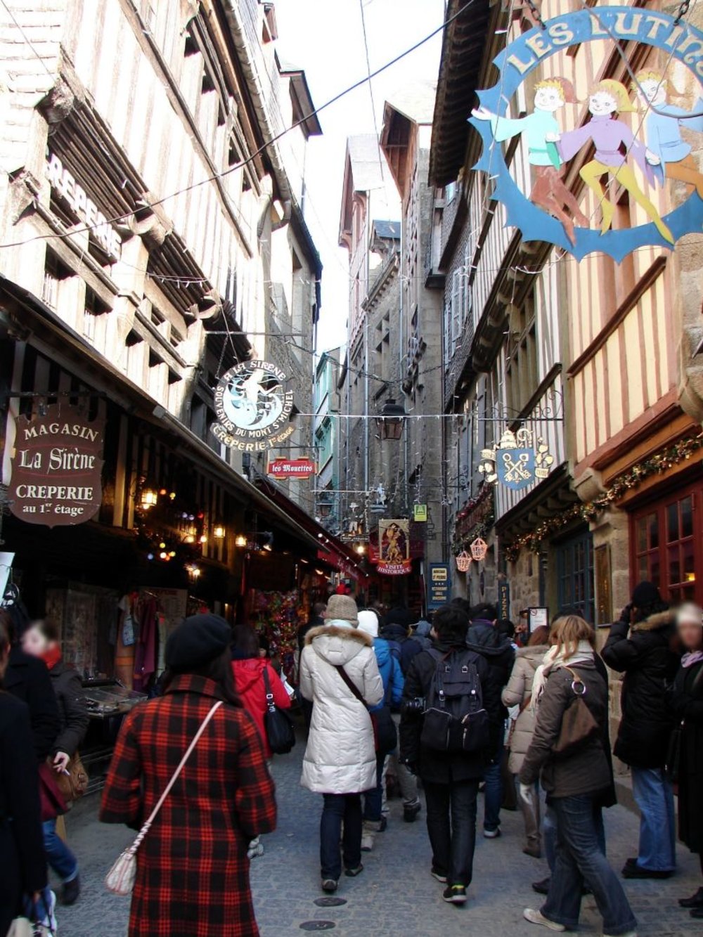 モンサンミシェル (Mont-Saint-Michel) グランド・リュ