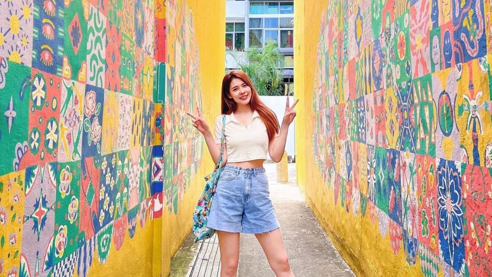 Medley Alley’s bright colours are meant to be on your IG feed! Credits: @christywuwu on Instagram