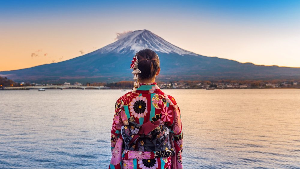 mount fuji kimono 