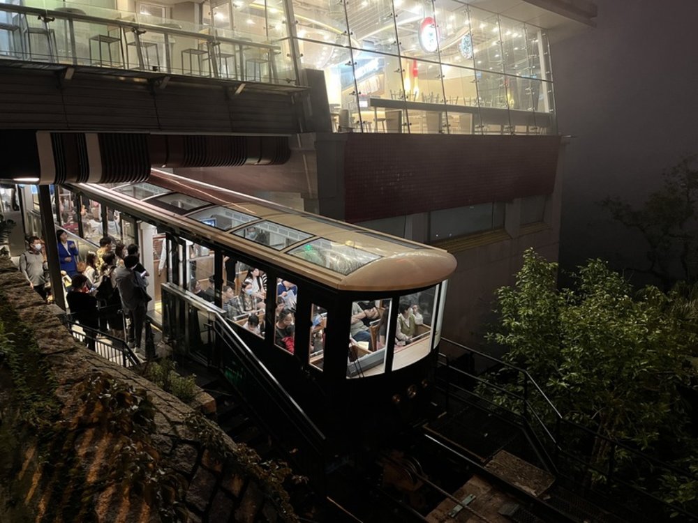 香港景點：太平山纜車