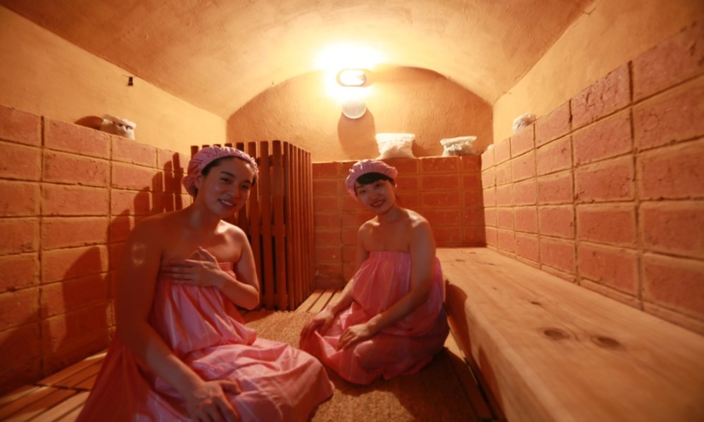 Myeongdong Traditional Sauna in Seoul