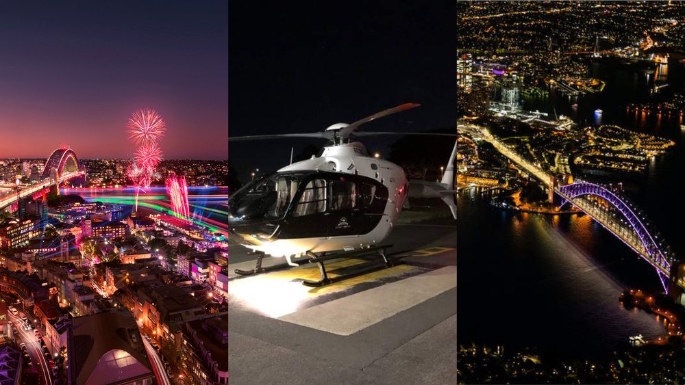 Soar over Vivid Sydney with this once-in-a-lifetime experience! Image credit: Destination NSW, Klook