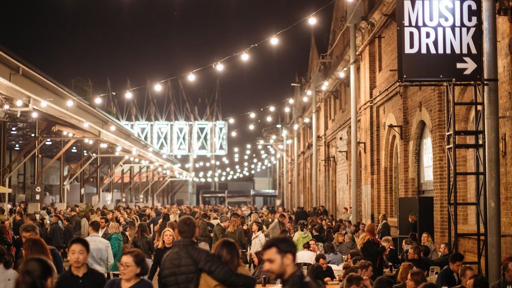Image credit: Carriageworks Night Market, Vivid Sydney 2023