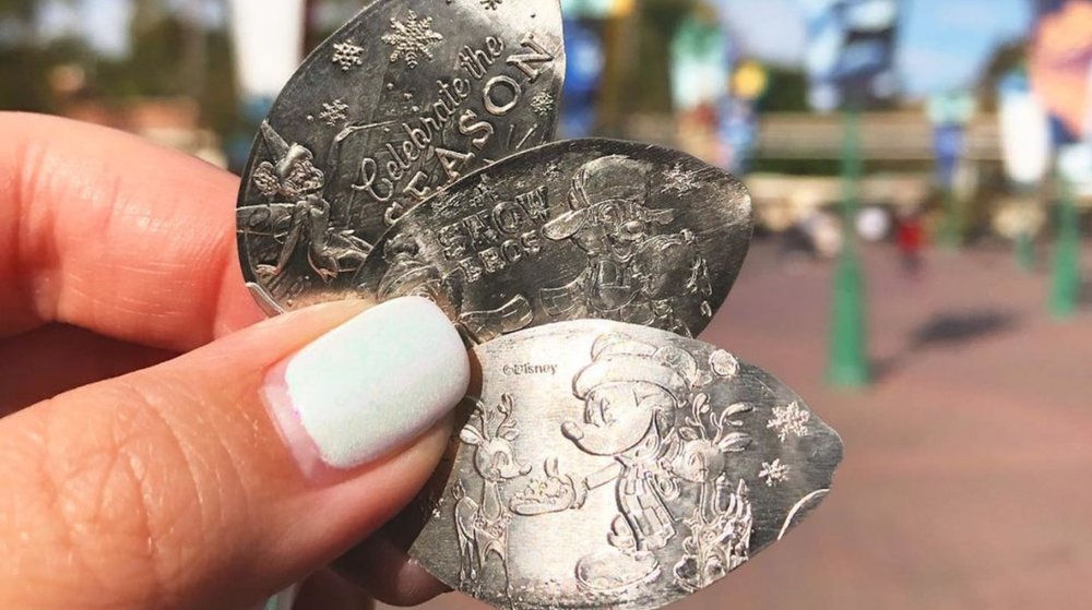 走於園區之中收集壓製紀念幣是一項十分有趣的活動。照片來源 Instagram enchantedpenny