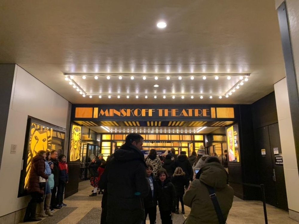 The Lion King（ライオンキング）Minskoff Theatre（ミンスコフ劇場）