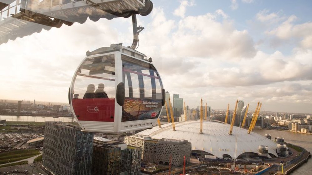 倫敦景點|IFS 雲端纜車
