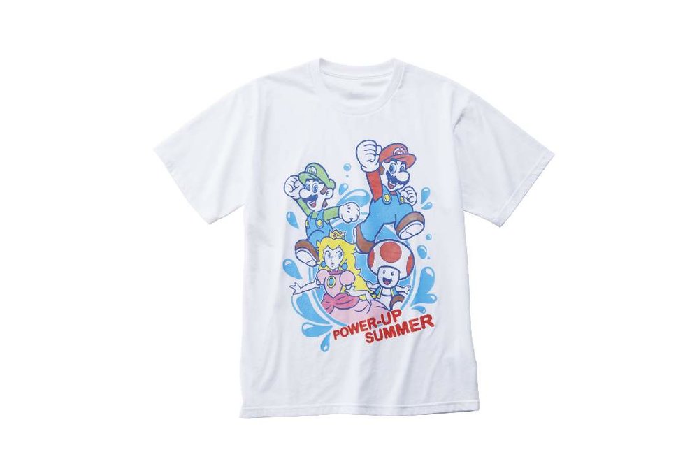 USJ スーパー・マリオ・パワーアップ・サマー 濡れると色が変わるＴシャツ2