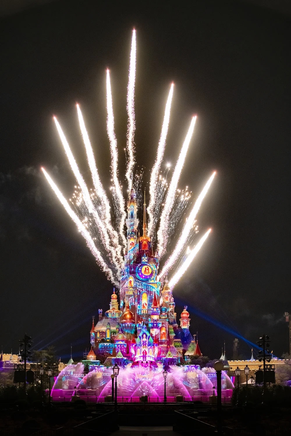 香港迪士尼樂園煙火秀