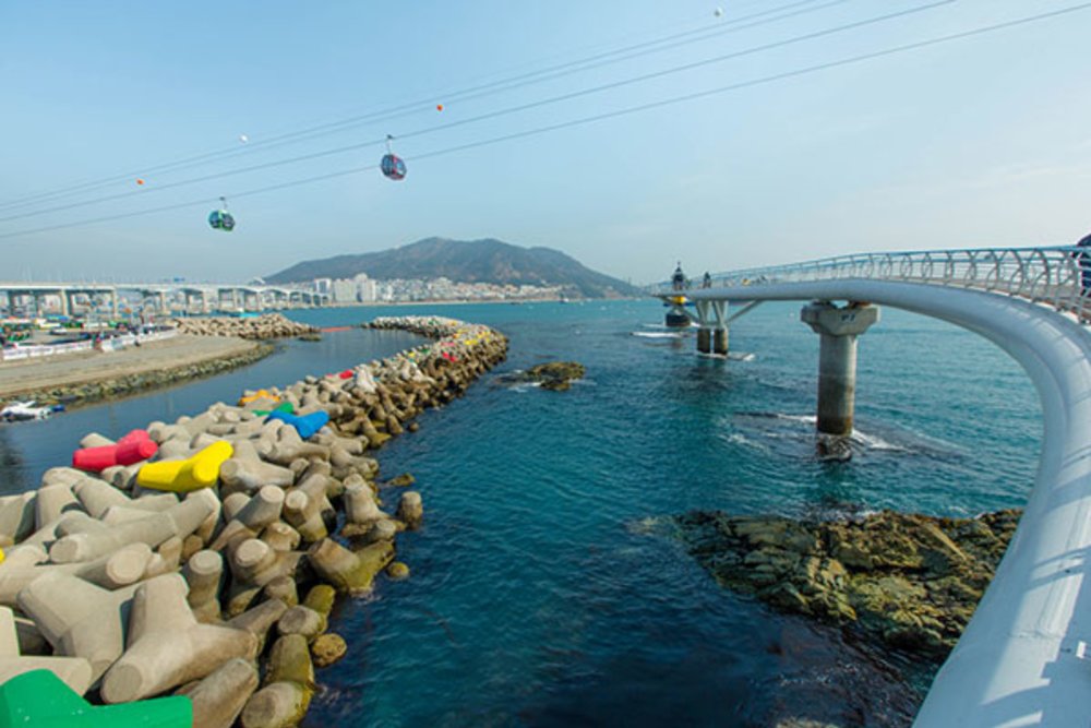 หาดซงโด (Songdo Beach) ขอบคุณภาพจาก: https://thaiza.com/travel/foreign/533977/