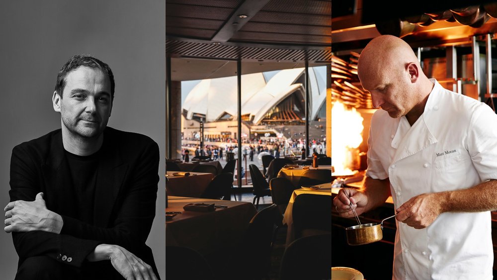 Image credit: Chef Daniel Humm by Craig McDean, Aria, Chef Matt Moran, for 'Vivid Residence' by Vivid Sydney 2023
