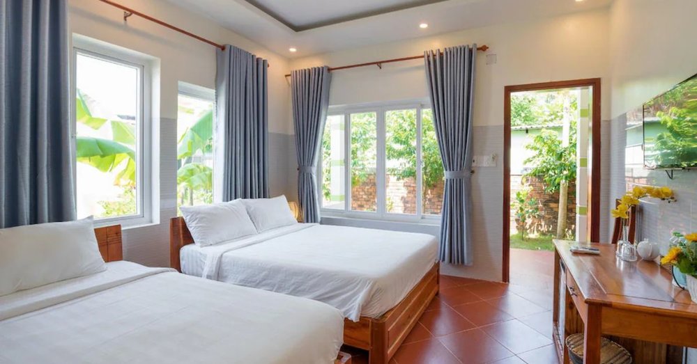 Trung Huynh Bungalow - Trải Nghiệm Nghỉ Dưỡng Mộc Mạc Nhất