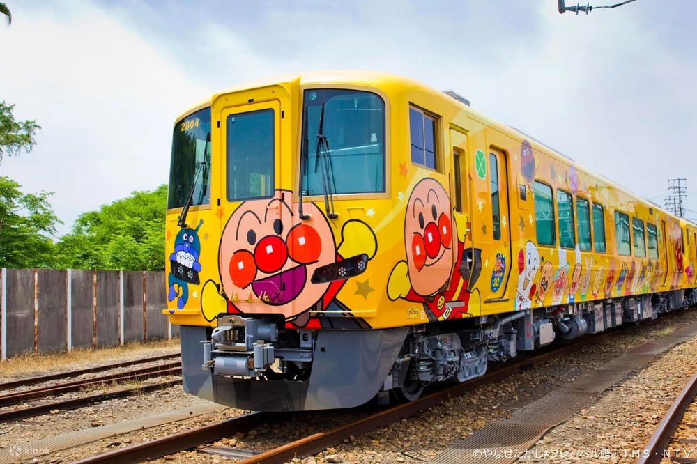 JR Pass四國 麵包超人主題列車 