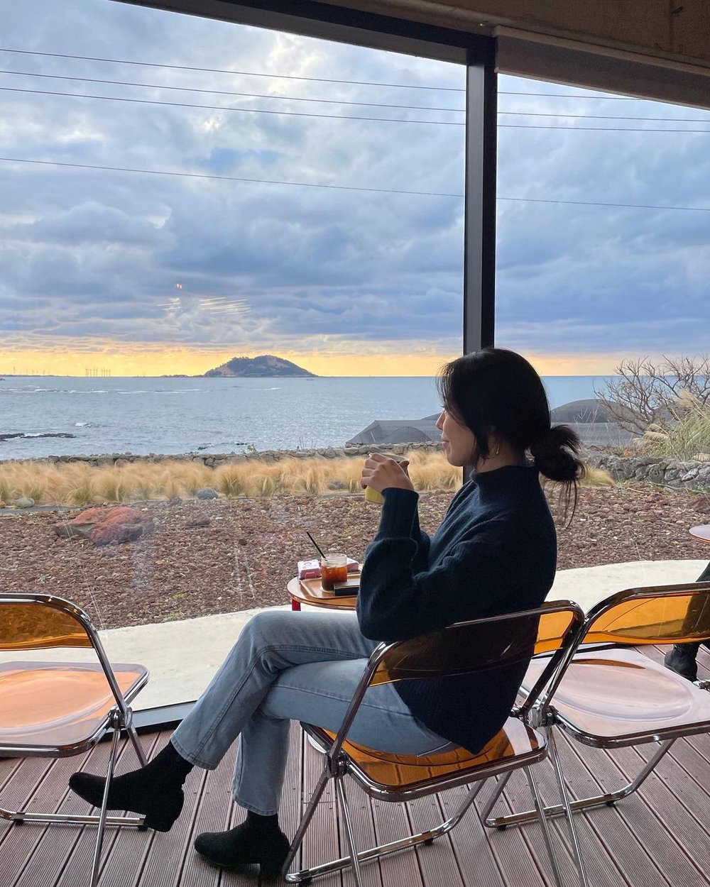 Biyangnol cafe in Jeju