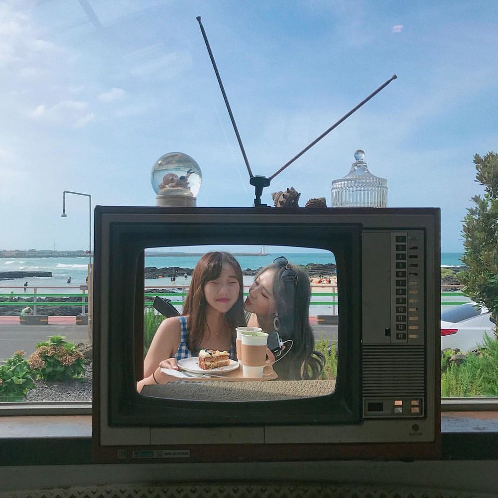 Cafe Hallasan on Jeju Island aesthetic cafes