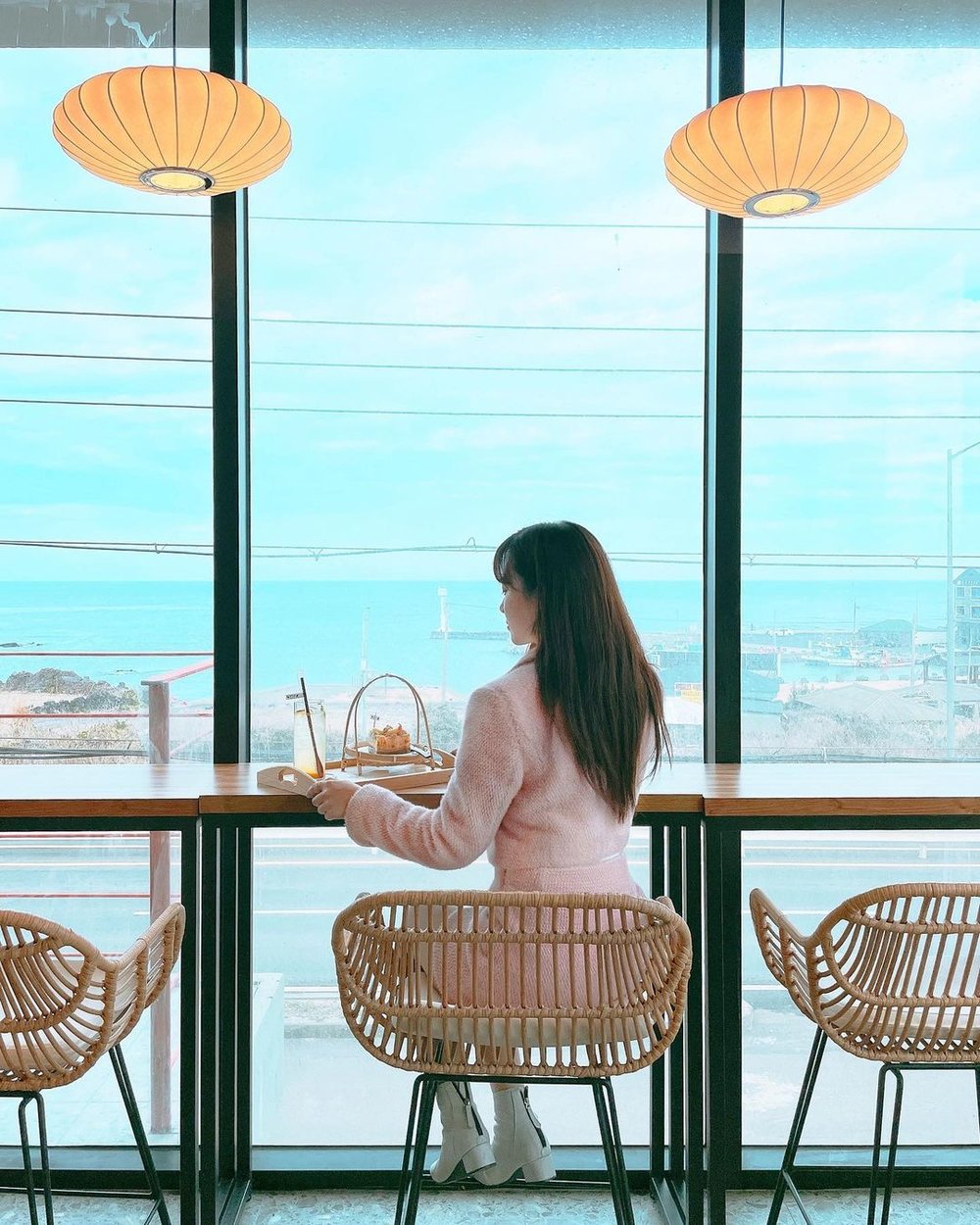 Gyuldangli cafe in Jeju