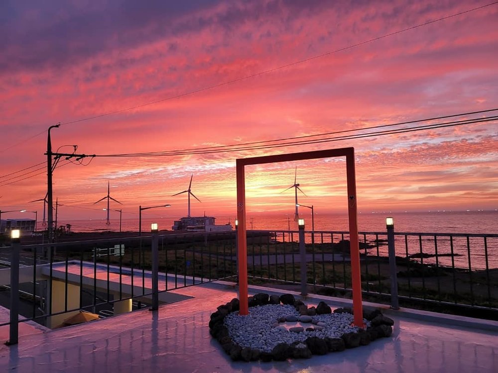 Gyuldangri cafe in Jeju