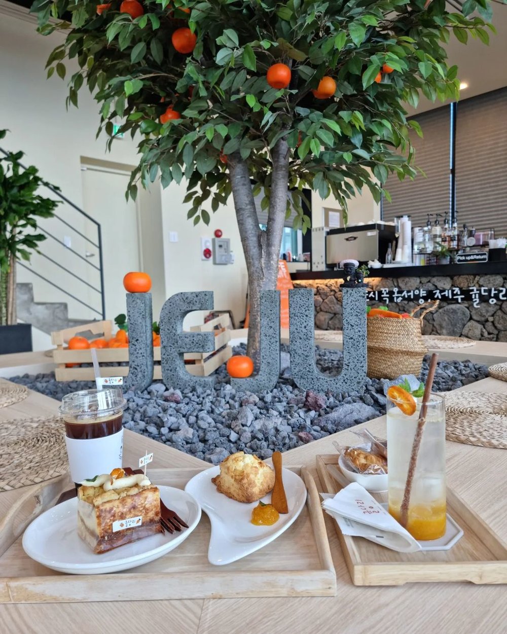 Gyuldangri Jeju coffee shop