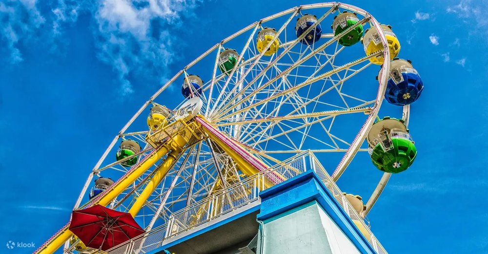 ferris wheel in ocean park hong kong