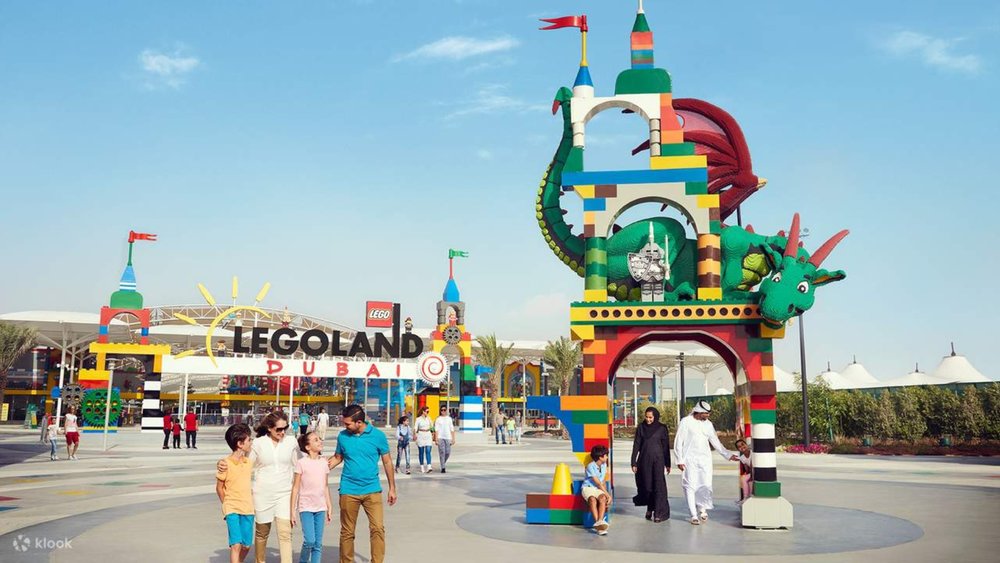 Entrace of LEGOLAND Park Dubai