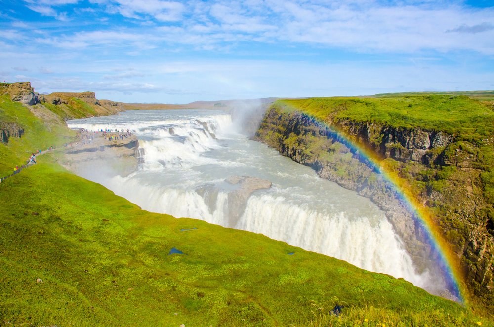 Gullfoss Waterfall