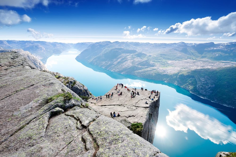 Preikestolen ขอบคุณภาพจาก: www.outdooractive.com