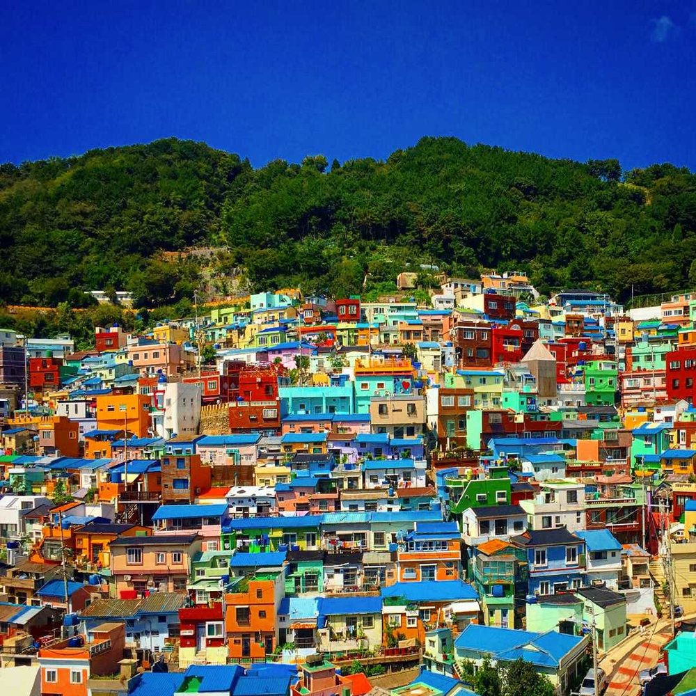 釜山 甘川文化村