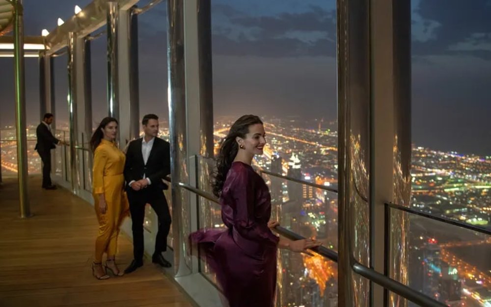 ブルジュハリファ ラウンジ