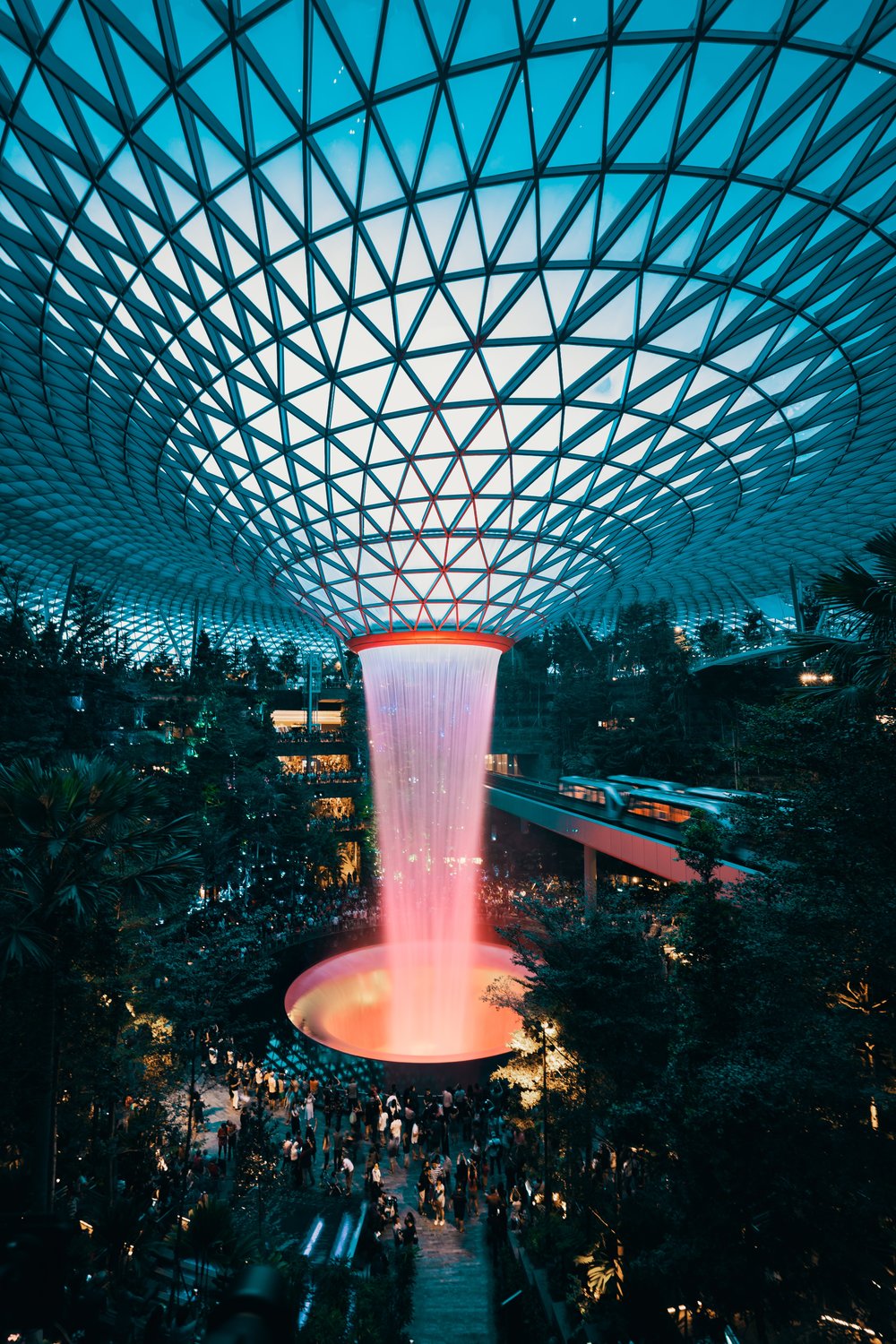 Jewel Changi Airport Singapore halal itinerary