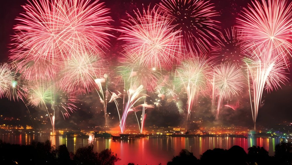 日本花火大會 煙花