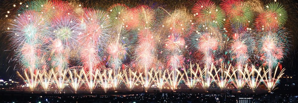 日本花火大會 煙花 長岡祭典大花火大會