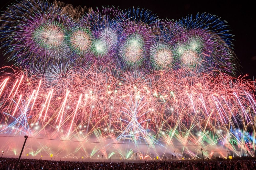 日本花火大會 煙花 大曲之花火